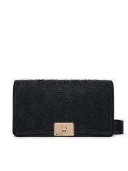 Valentino Torebka Jellies VBSA0Q09LOG Czarny. Czarne listonoszki damskie Valentino, bez wzorów, ze skóry, bez dodatków. Za 479.99 zł.