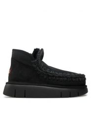 Mou Śniegowce Eskimo Bounce Sneaker FW531009A Czarny. Czarne śniegowce damskie Mou, ze skóry. Za 1,049.00 zł.