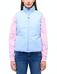 Damska Kamizelka Mustang Style Twin Lakes Placid Blue 1014915 5057. Niebieskie kamizelki damskie Mustang, l, bez wzorów, bez kaptura. Za 249.99 zł.