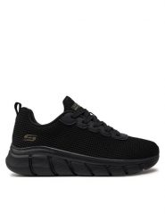 Skechers Sneakersy Bobs B Flex-Visionary Essence 117346/B Czarny. Czarne obuwie sportowe damskie Skechers, z materiału, bez zapięcia. Za 279.99 zł.