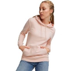 Bluza z kapturem damskie Puma Essentials Plus. Czerwone bluzy damskie Puma, xs, bez wzorów, z bawełny, z kapturem. Za 290.00 zł.