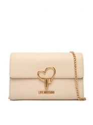 LOVE MOSCHINO Torebka JC4327PP1OLQ0110 Écru. Torebki wieczorowe damskie Love Moschino, bez wzorów, ze skóry, bez dodatków. Za 769.99 zł.