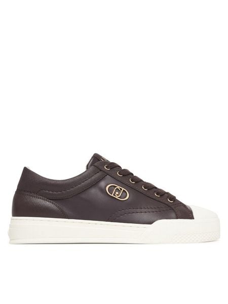 Liu Jo Trampki Benson 01 BF6019 EX256 Brązowy. Brązowe trampki damskie Liu Jo, bez wzorów, ze skóry, bez zapięcia. Za 659.99 zł.