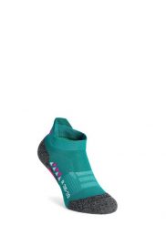 Skarpety biegowe damskie CMP Running Sock SkinLife. Zielone skarpetki damskie CMP, bez wzorów, z elastanu. Za 43.39 zł.