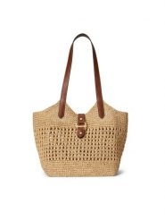 LAUREN RALPH LAUREN Torebka 431P03408001 Brązowy. Brązowe shopper bag Lauren Ralph Lauren, z syntetyku, bez dodatków. Za 1,799.00 zł.