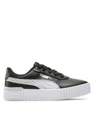 Puma Sneakersy Carina 2.0 Mermaid Ps 389743 02 Czarny. Czarne buty sportowe dziewczęce Puma, bez wzorów, ze skóry, bez zapięcia. Za 259.99 zł.