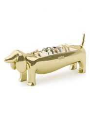 Umbra Uchwyt "Dachsie" w kolorze miedzianym na pierścionki - 15 x 6 x 4 cm rozmiar: onesize. Brązowe pierścionki damskie Umbra, metalowe. Za 43.68 zł.