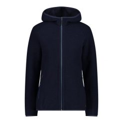 Kurtka z kapturem wooltech damska CMP. Czarne kurtki damskie CMP, bez wzorów, z kapturem. Za 670.00 zł.