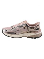 Skechers Sneakersy "Stamina Sport" w kolorze jasnoróżowo-jasnobrązowym rozmiar: 41. Brązowe obuwie sportowe damskie Skechers, z materiału, bez zapięcia. Za 303.06 zł.