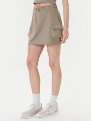 Guess Spódnica mini V5YD04 KCX42 Zielony Regular Fit. Zielone spódnice damskie Guess, m, z aplikacjami, z syntetyku, mini. Za 189.99 zł.