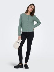 ONLY Kardigan w kolorze zielonym rozmiar: XL. Zielone kardigany damskie Only, s, bez wzorów, z materiału. Za 82.99 zł.