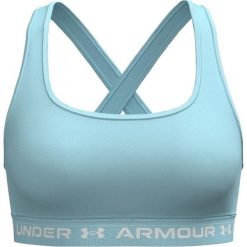 Biustonosz sportowy UA Crossback Mid Bra 1361034-494 M. Niebieskie biustonosze sportowe damskie Under Armour, bez wzorów. Za 121.99 zł.