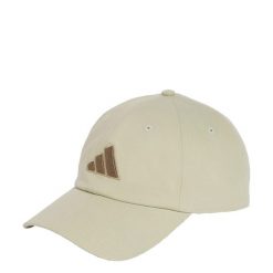 Czapka DAD CAP TONAL LOGO. Białe czapki z daszkiem damskie Adidas, bez wzorów, z bawełny. Za 70.85 zł.