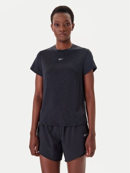 Reebok Koszulka techniczna Chill 100214669 Czarny Slim Fit. Czarne koszulki damskie Reebok, m, bez wzorów, z syntetyku, bez kołnierzyka, bez ramiączek. Za 59.99 zł.