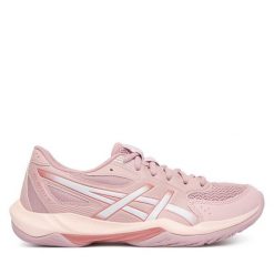 Buty halowe Asics. Czerwone obuwie sportowe casual damskie Asics. Za 339.99 zł.
