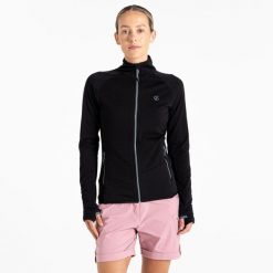 Bluza turystyczna damska Emerging Core Stretch. Brązowe bluzy damskie Dare 2b, na zimę, l, bez wzorów, z tkaniny, bez kaptura. W wyprzedaży za 229.99 zł.