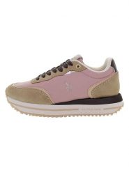 U.S. Polo Assn. Sneakersy w kolorze jasnoróżowo-beżowym rozmiar: 37. Brązowe obuwie sportowe damskie U.S. Polo Assn., bez zapięcia. Za 197.63 zł.