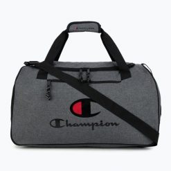 Torba treningowa Champion Progress Duffel. Szare torby sportowe Champion, bez wzorów. Za 89.99 zł.