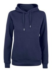 Clique Premium OC Hoody Women – bluza z kapturem z bawełny organicznej. Niebieskie bluzy damskie CLIQUE, s, bez wzorów, z bawełny, z kapturem. Za 263.88 zł.