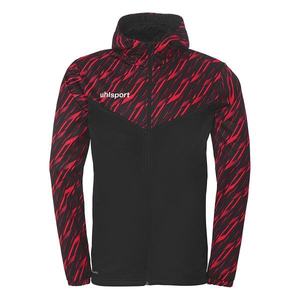 Kurtka z kapturem Uhlsport Progressive 28. Białe kurtki damskie Uhlsport, l, bez wzorów, z kapturem. Za 278.25 zł.