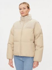 Tommy Hilfiger Kurtka zimowa New York WW0WW39748 Beżowy Relaxed Fit. Brązowe kurtki damskie Tommy Hilfiger, na zimę, xl, bez wzorów, z syntetyku, bez kaptura. Za 899.99 zł.