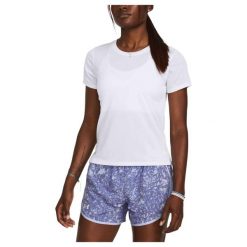 Koszulka do biegania damska Under Armour Launch. Białe bluzki damskie Under Armour, m, bez wzorów, sportowe, bez kołnierzyka, bez ramiączek. Za 99.99 zł.