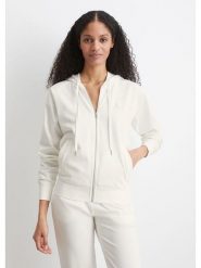 Marc O´Polo Bluza w kolorze białym rozmiar: M. Białe bluzy damskie m, bez wzorów, z bawełny, bez kaptura. Za 170.47 zł.
