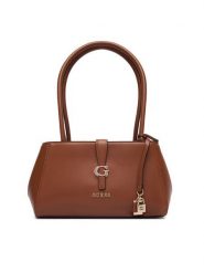 Guess Torebka Carrie HWVG98 96080 Brązowy. Brązowe torebki klasyczne damskie Guess, ze skóry, bez dodatków. Za 639.99 zł.