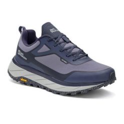 Buty trekkingowe damskie Jack Wolfskin Terrashelter Low. Niebieskie obuwie trekkingowe damskie Jack Wolfskin, bez zapięcia. Za 469.99 zł.