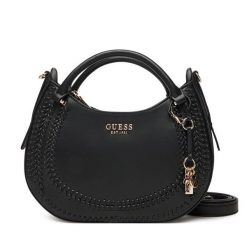 Torebka Guess. Czarne torebki klasyczne damskie Guess, bez dodatków. Za 489.99 zł.