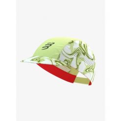 Czapka z daszkiem Compressport Pro Racing Cap. Zielone czapki z daszkiem damskie Compressport, bez wzorów. Za 198.99 zł.