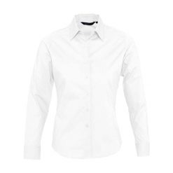 Damska Koszula Biznesowa Z Długim Rękawem Eden Stretch. Białe koszule damskie SOL'S, m, bez wzorów, biznesowe, bez kołnierzyka, bez ramiączek. Za 144.99 zł.