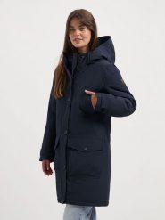 TRAVELIN' Parka "Ester" w kolorze granatowym rozmiar: XXL. Niebieskie parki damskie Travelin', xxl, bez kaptura. Za 448.99 zł.