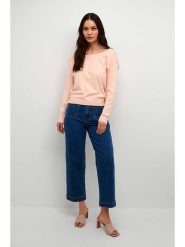 Cream Sweter "Dela" w kolorze brzoskwiniowym rozmiar: XL. Pomarańczowe swetry klasyczne damskie Cream, xl, bez kołnierzyka. Za 79.03 zł.
