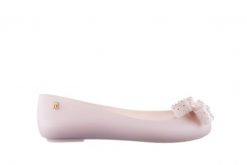 Baleriny Melissa Space Love VI Me Ad Beige, Beż, Guma - 35-36. Brązowe balerinki damskie Melissa, bez wzorów, z gumy. W wyprzedaży za 89.10 zł.