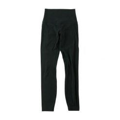 Spodnie legginsy damskie do jogi i siłowni czarne. Czarne legginsy sportowe damskie LULULEMON, l, bez wzorów, z materiału, na fitness i siłownię. Za 149.06 zł.