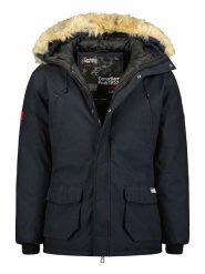Canadian Peak Parka "Claudeak" w kolorze granatowym rozmiar: XL. Niebieskie parki damskie Canadian Peak, xl, bez kaptura. Za 252.12 zł.