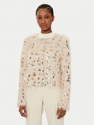 OUI Marynarka 88857 Beżowy Regular Fit. Brązowe marynarki i żakiety damskie Oui, bez wzorów, z syntetyku. Za 419.99 zł.