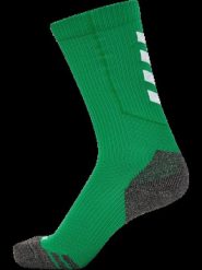 Hummel hmlPRO TRAINING SOCKS LOW — niskie skarpety trwałe. Białe skarpetki damskie Hummel, bez wzorów, z bawełny. Za 76.00 zł.