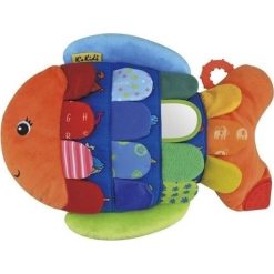PLUSZOWA RYBKA-GRA PAMIĘCIOWA (KIDS-0327). Brązowe przytulanki i maskotki K'S Kids. Za 71.79 zł.
