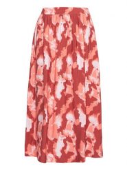 MOSS COPENHAGEN Spódnica "Magnella Ladonna" w kolorze czerwono-różowym rozmiar: M. Czerwone spódnice damskie Moss Copenhagen, na imprezę, m, bez wzorów, z wiskozy, klasyczne, maxi. Za 127.35 zł.