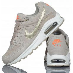 Buty Sportowe Damskie Nike Air Max Command PRM. Szare obuwie sportowe damskie Nike, z materiału, do biegania, nike air max. Za 623.90 zł.