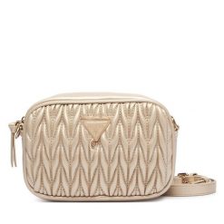 Torebka Guess. Żółte listonoszki damskie Guess, z aplikacjami, bez dodatków. Za 264.99 zł.