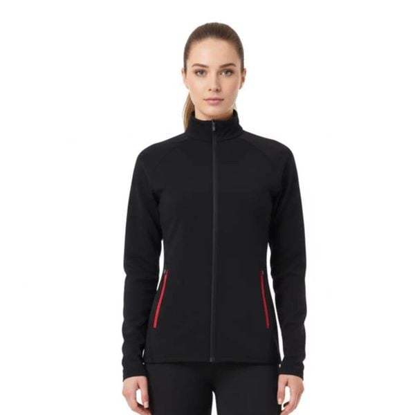 Damska kurtka Merino Ultra 300 - Bez kaptura. Czarne kurtki damskie FJORK MERINO, l, bez wzorów, z elastanu, bez kaptura. Za 1,239.00 zł.