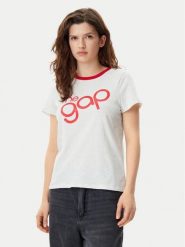 Gap T-Shirt 723653-06 Szary Regular Fit. Szare t-shirty damskie GAP, xs, bez wzorów, z bawełny, bez kołnierzyka. Za 79.99 zł.