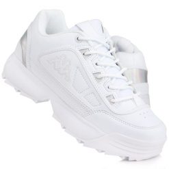 Buty damskie sneakersy Kappa RAVE GC. Białe obuwie sportowe damskie Kappa, bez zapięcia, trekkingowe. Za 187.99 zł.