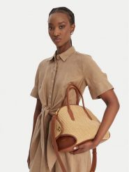 Coccinelle Torebka U7L Coccinelletylde E1 U7L 18 02 01 Beżowy. Brązowe kuferki damskie Coccinelle, bez wzorów, z materiału, bez dodatków. Za 1,699.00 zł.