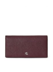 LAUREN RALPH LAUREN Portfel 432802917062 Bordowy. Czerwone portfele damskie Lauren Ralph Lauren, bez wzorów, ze skóry. Za 579.99 zł.