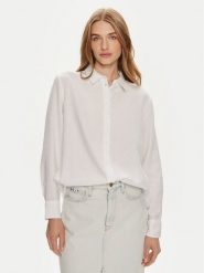Vero Moda Koszula Linn 10305085 Biały Relaxed Fit. Białe koszule damskie Vero Moda, xl, bez wzorów, ze lnu, bez kołnierzyka, bez ramiączek. Za 189.99 zł.