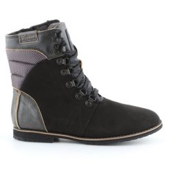 Buty Columbia Twentythird Ave Wp Mid W BL2769-010 czarne. Czarne botki damskie z gumy, bez obcasa, bez zapięcia. Za 544.84 zł.